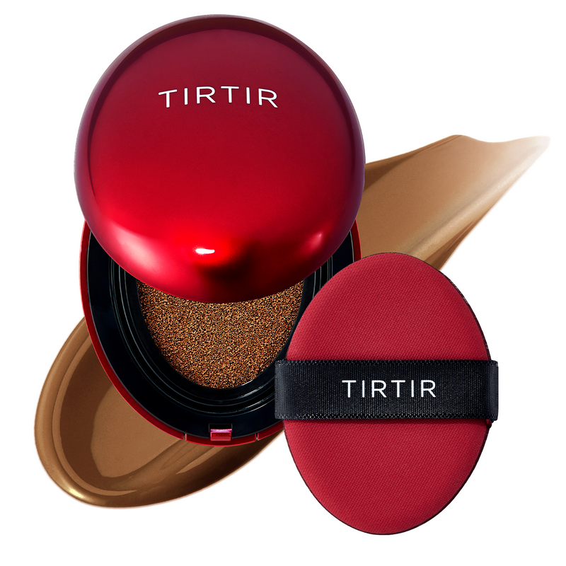 Base TIRTIR Mask Fit Red Cushion Mini 4,5g – Alta Cobertura e Acabamento Natural