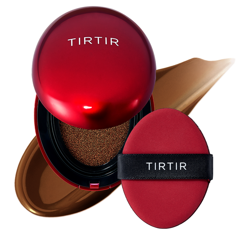 Base TIRTIR Mask Fit Red Cushion Mini 4,5g – Alta Cobertura e Acabamento Natural