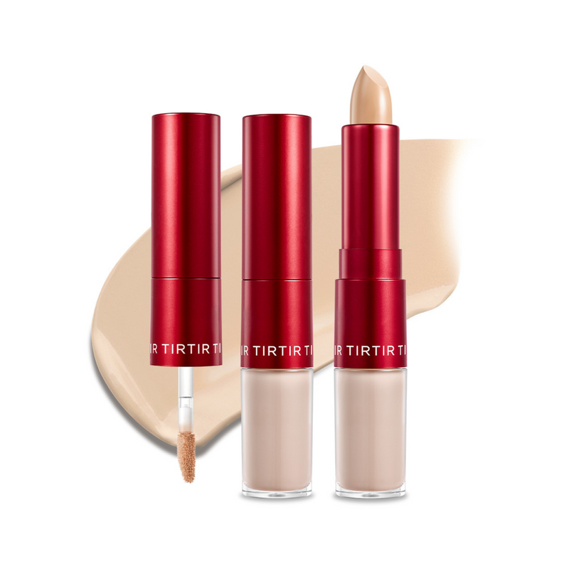 Corretivo TIRTIR Glide & Hide – Dupla Ação para uma Pele Impecável, Efeito Filtro, Cobertura Natural e Hidratação 72h
