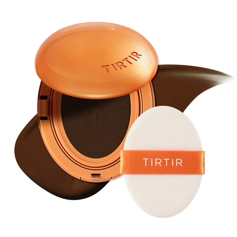 Base Cushion TIRTIR Mask Fit AI Filter 18g – Cobertura 72h, Controle da Oleosidade e Efeito Filtro Instantâneo