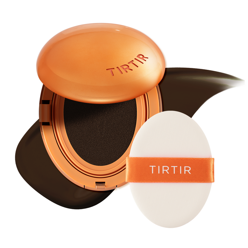 Base Cushion TIRTIR Mask Fit AI Filter 18g – Cobertura 72h, Controle da Oleosidade e Efeito Filtro Instantâneo