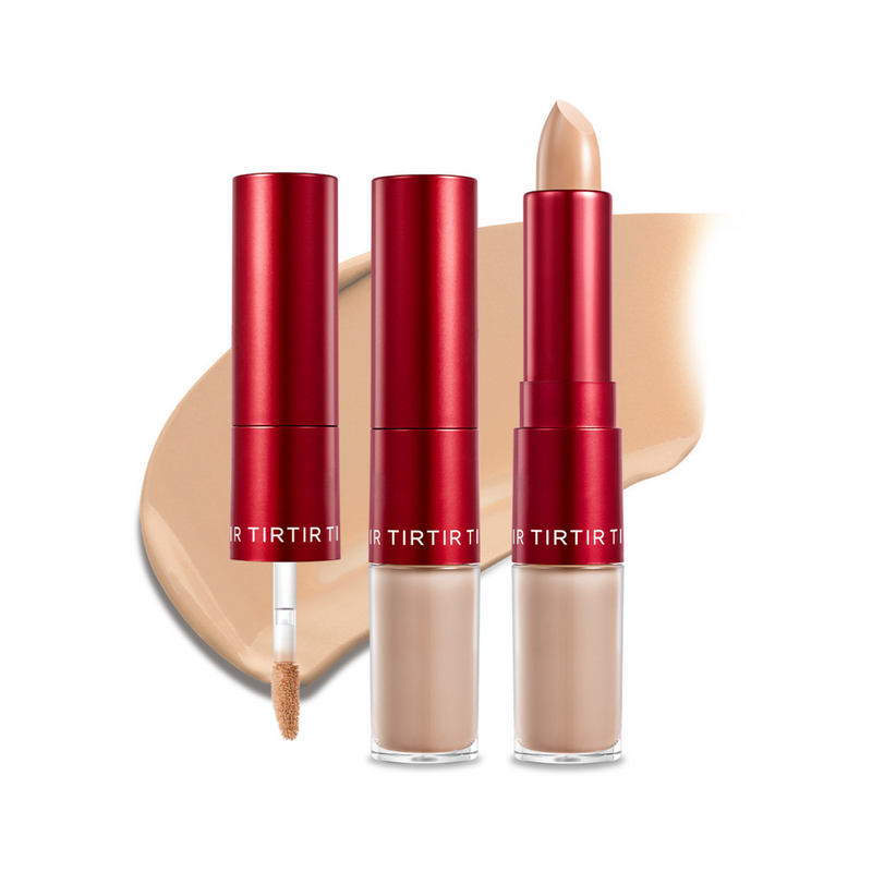 Corretivo TIRTIR Glide & Hide – Dupla Ação para uma Pele Impecável, Efeito Filtro, Cobertura Natural e Hidratação 72h