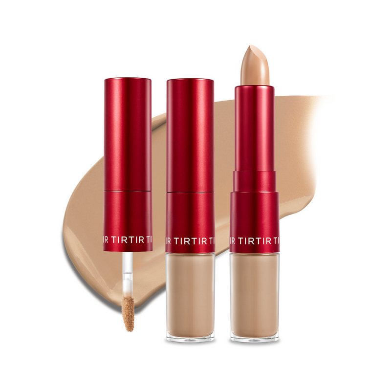 Corretivo TIRTIR Glide & Hide – Dupla Ação para uma Pele Impecável, Efeito Filtro, Cobertura Natural e Hidratação 72h