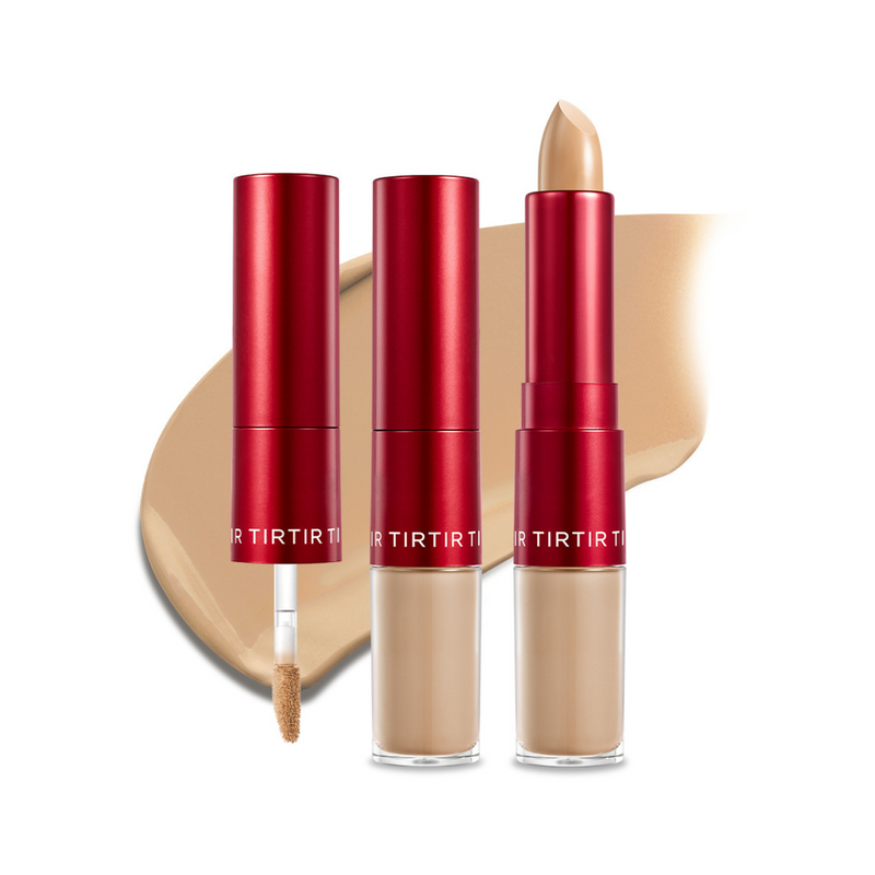 Corretivo TIRTIR Glide & Hide – Dupla Ação para uma Pele Impecável, Efeito Filtro, Cobertura Natural e Hidratação 72h