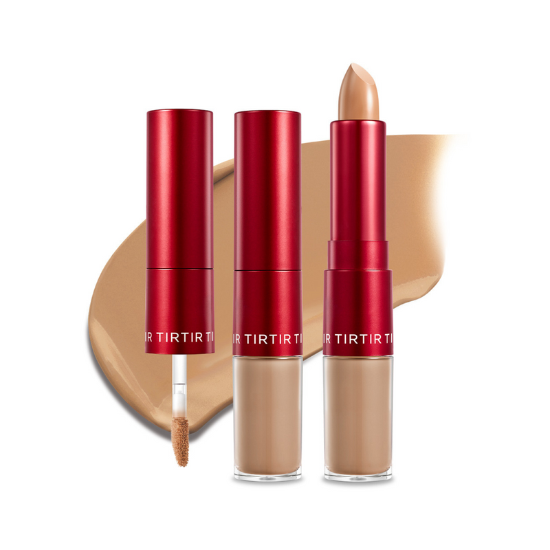 Corretivo TIRTIR Glide & Hide – Dupla Ação para uma Pele Impecável, Efeito Filtro, Cobertura Natural e Hidratação 72h