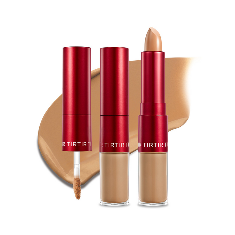 Corretivo TIRTIR Glide & Hide – Dupla Ação para uma Pele Impecável, Efeito Filtro, Cobertura Natural e Hidratação 72h
