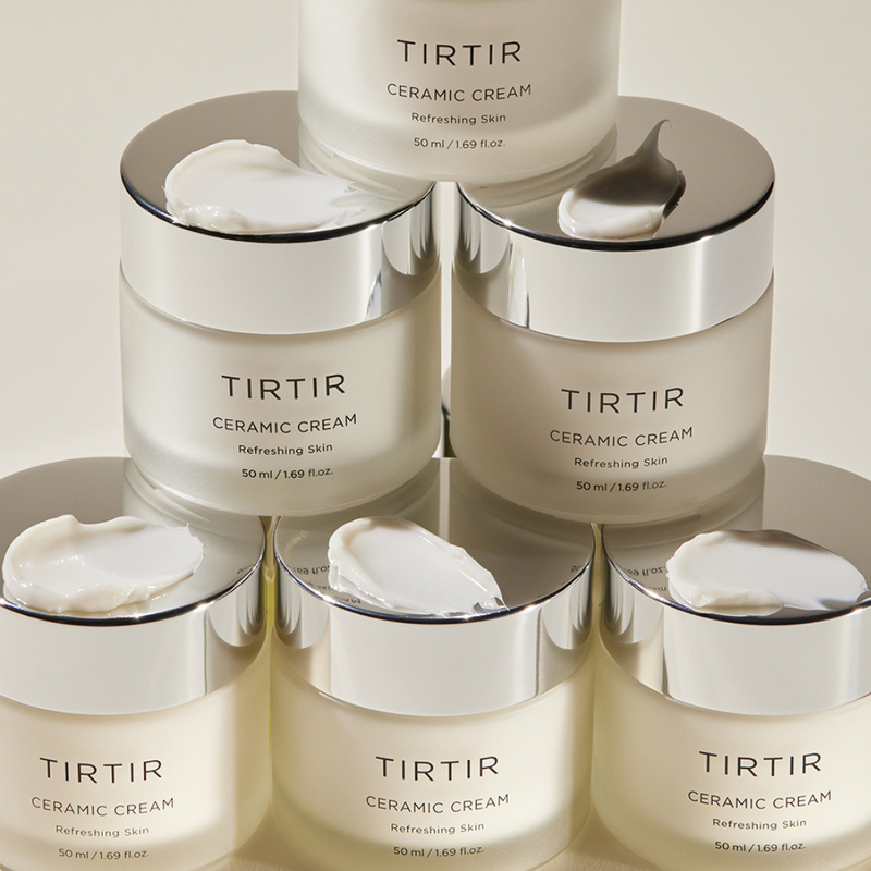 Creme Cerâmico TIRTIR – Hidratação Profunda e Pele Radiante