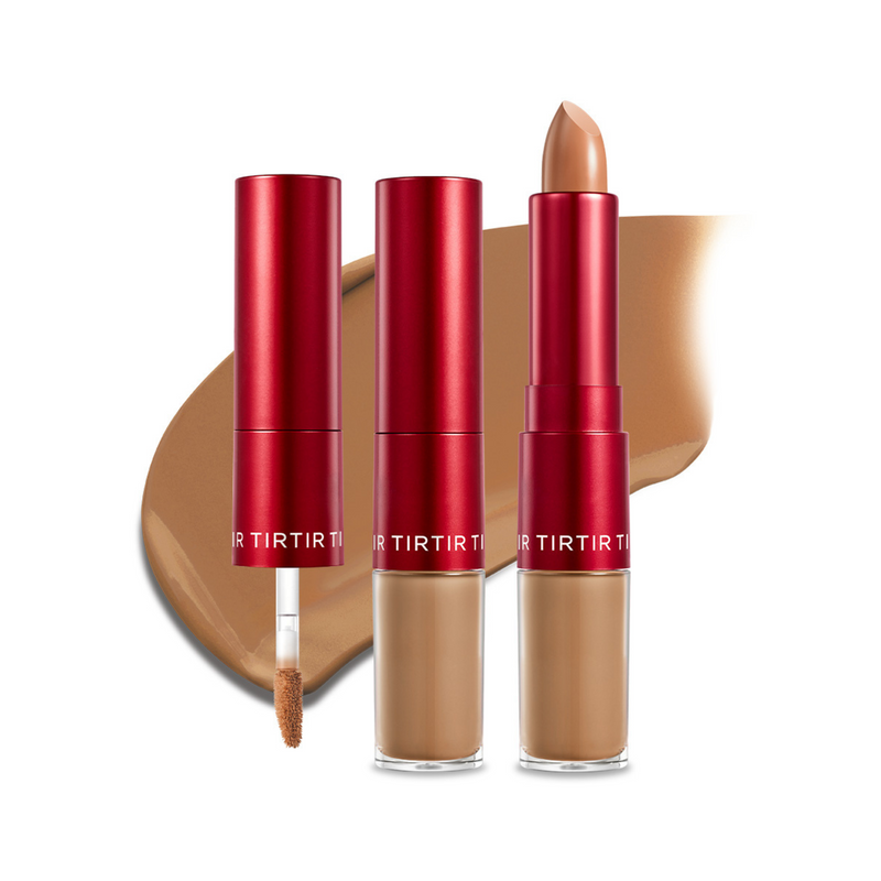 Corretivo TIRTIR Glide & Hide – Dupla Ação para uma Pele Impecável, Efeito Filtro, Cobertura Natural e Hidratação 72h