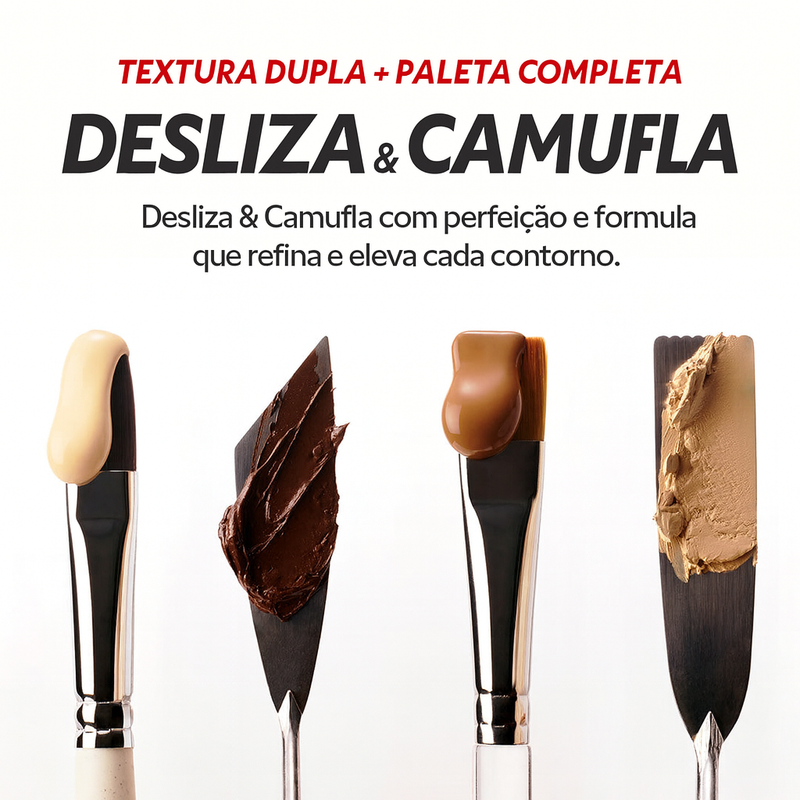 Corretivo TIRTIR Glide & Hide – Dupla Ação para uma Pele Impecável, Efeito Filtro, Cobertura Natural e Hidratação 72h