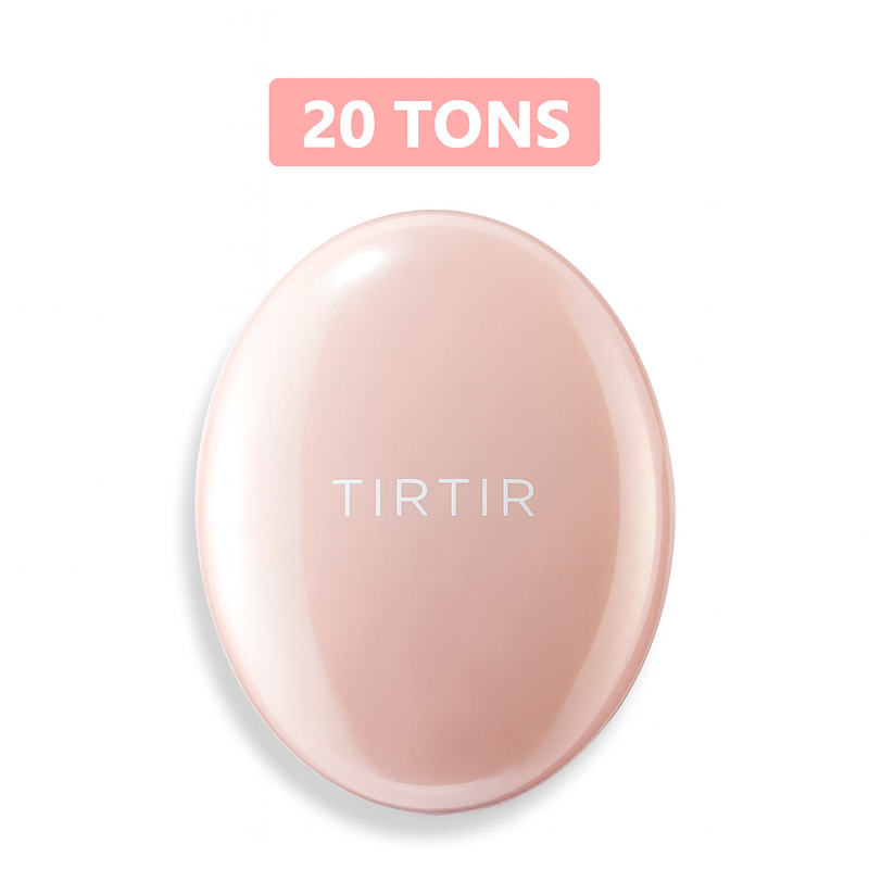TIRTIR Base Cushion All Cover Ajustável 18g – Cobertura Impecável com Hidratação 72h