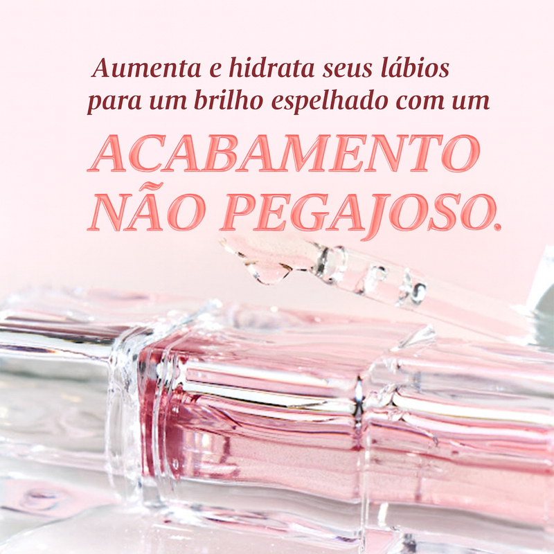 Brilho Labial Hidratante TIRTIR Waterism – Hidratação 12h, Volume 3D e Brilho Radiante