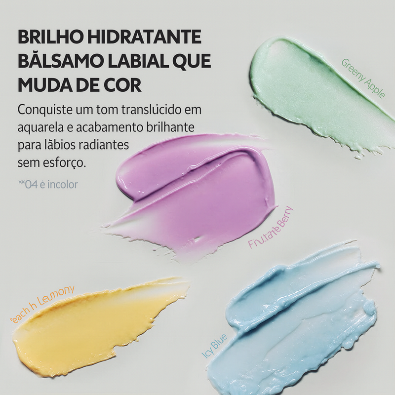 Bálsamo Labial Hidratante TIRTIR Water Mellow Lip Balm – Hidratação Intensa, Brilho Natural e Cor Suave