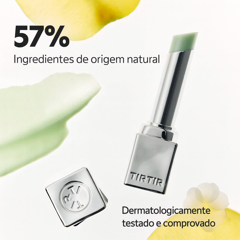Bálsamo Labial Hidratante TIRTIR Water Mellow Lip Balm – Hidratação Intensa, Brilho Natural e Cor Suave