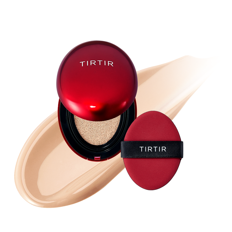 Base TIRTIR Mask Fit Red Cushion Mini 4,5g – Alta Cobertura e Acabamento Natural