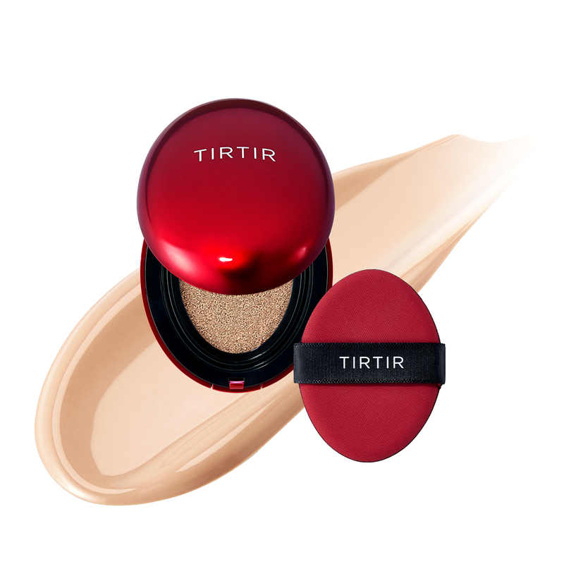 Base TIRTIR Mask Fit Red Cushion Mini 4,5g – Alta Cobertura e Acabamento Natural