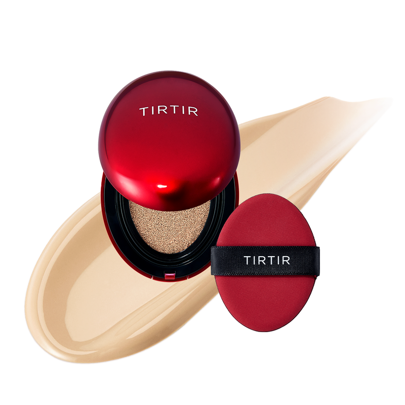 Base TIRTIR Mask Fit Red Cushion Mini 4,5g – Alta Cobertura e Acabamento Natural