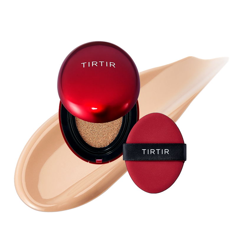 Base TIRTIR Mask Fit Red Cushion Mini 4,5g – Alta Cobertura e Acabamento Natural