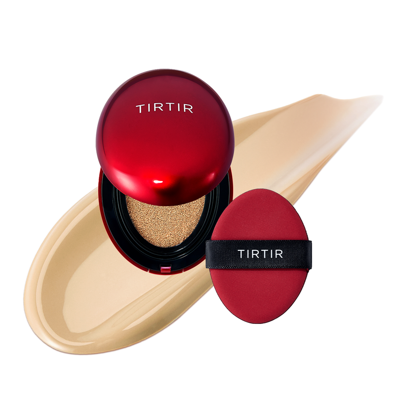 Base TIRTIR Mask Fit Red Cushion Mini 4,5g – Alta Cobertura e Acabamento Natural