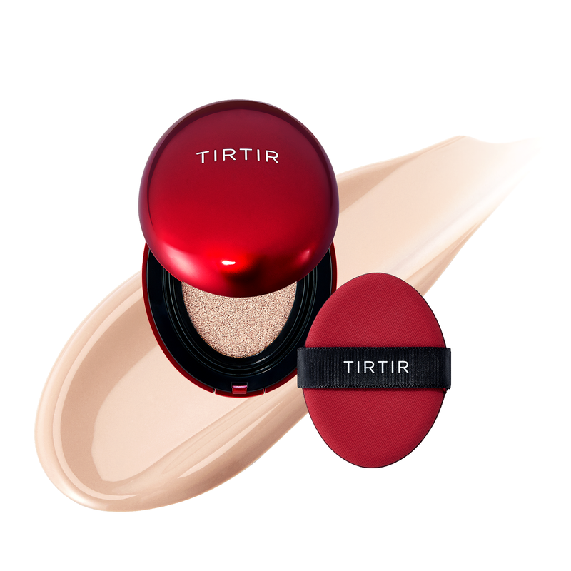 Base TIRTIR Mask Fit Red Cushion Mini 4,5g – Alta Cobertura e Acabamento Natural