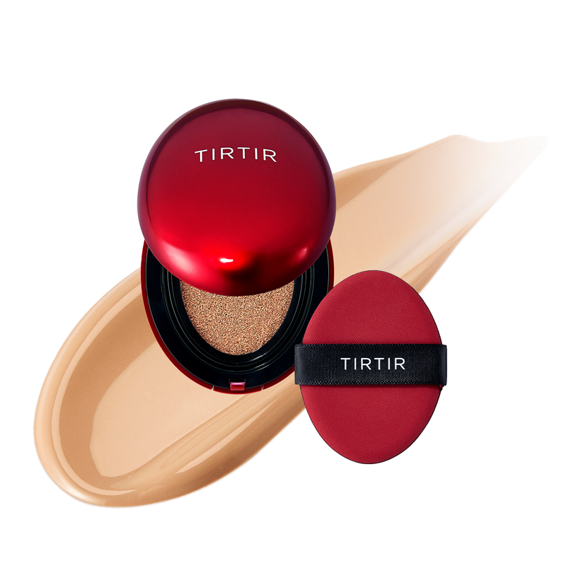 Base TIRTIR Mask Fit Red Cushion Mini 4,5g – Alta Cobertura e Acabamento Natural