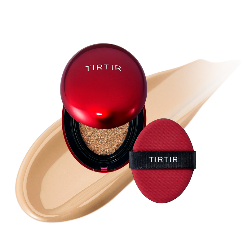 Base TIRTIR Mask Fit Red Cushion Mini 4,5g – Alta Cobertura e Acabamento Natural
