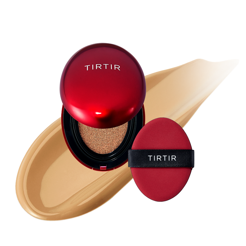 Base TIRTIR Mask Fit Red Cushion Mini 4,5g – Alta Cobertura e Acabamento Natural