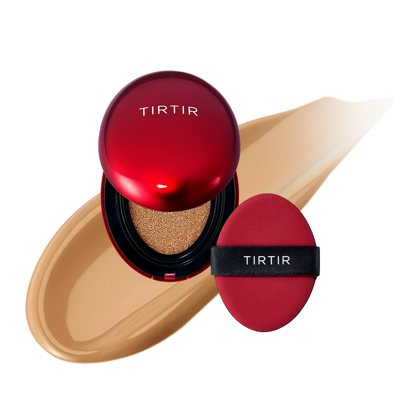 Base TIRTIR Mask Fit Red Cushion Mini 4,5g – Alta Cobertura e Acabamento Natural