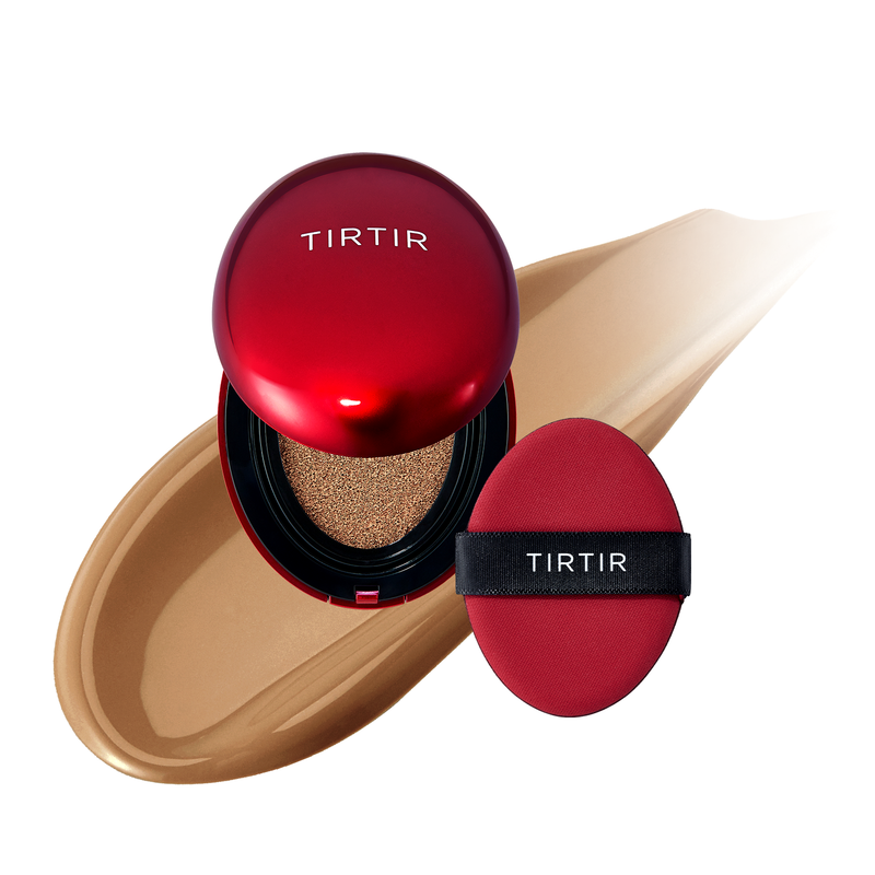 Base TIRTIR Mask Fit Red Cushion Mini 4,5g – Alta Cobertura e Acabamento Natural