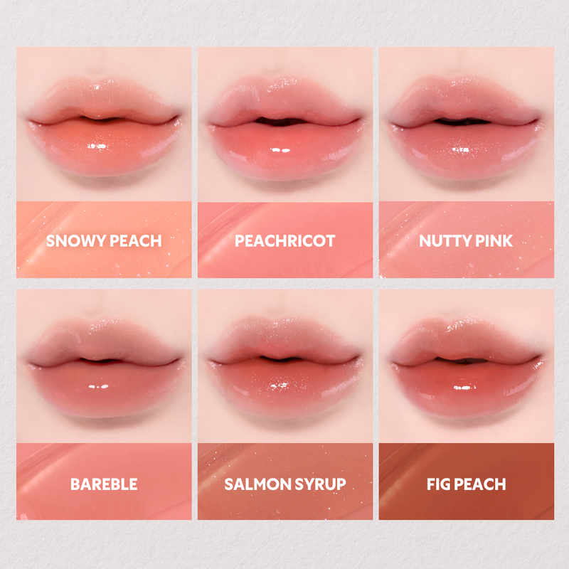Lip Tint Hidratante TIRTIR Mini Waterism Glow – Hidratação 12h, Volume Natural e 30 Cores Radiantes