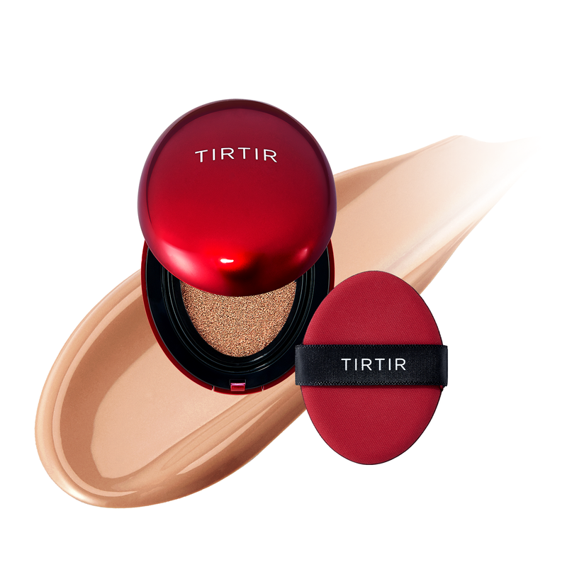 Base TIRTIR Mask Fit Red Cushion Mini 4,5g – Alta Cobertura e Acabamento Natural