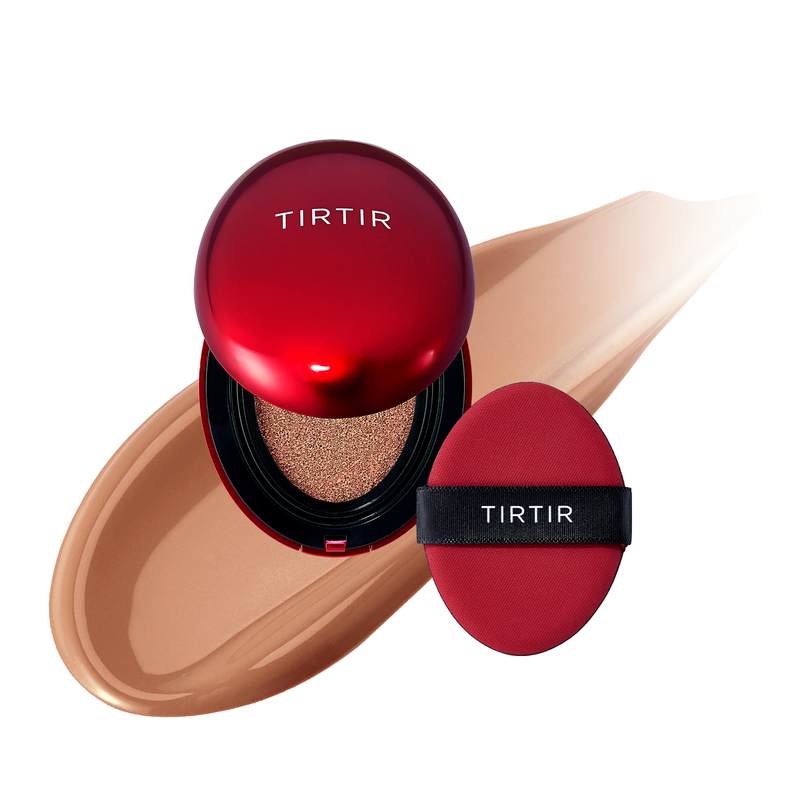 Base TIRTIR Mask Fit Red Cushion Mini 4,5g – Alta Cobertura e Acabamento Natural